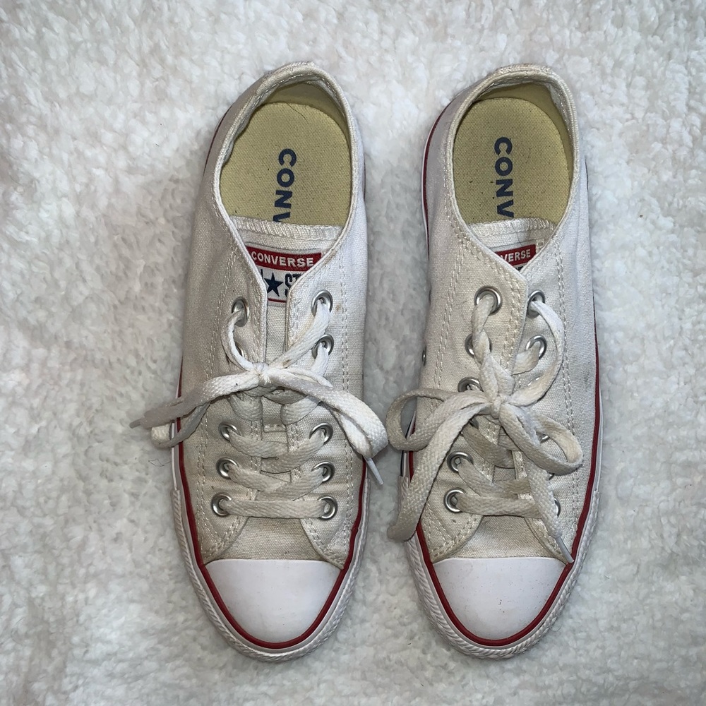 White Womens Converse